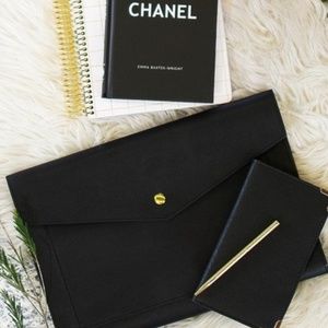 Glass Ladder vegan leather portfolio